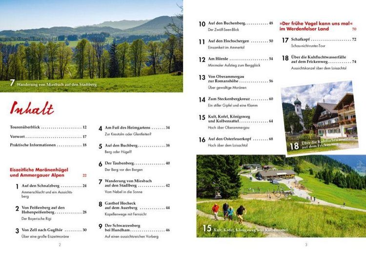 Produktbild: 100 Bergtouren f&uuml;r Langschl&auml;fer Bayerische Voralpen