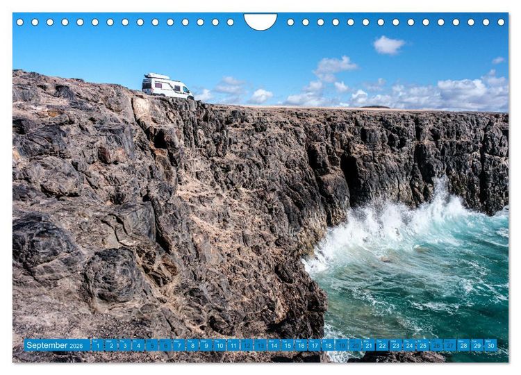 Produktbild: CANARY ISLANDS by CAMPER VAN (Wall Calendar 2026 DIN A4 landscape), CALVENDO 12 Month Wall Calendar