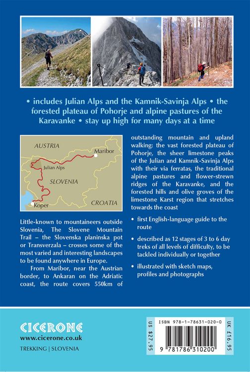 Produktbild: The Slovene Mountain Trail