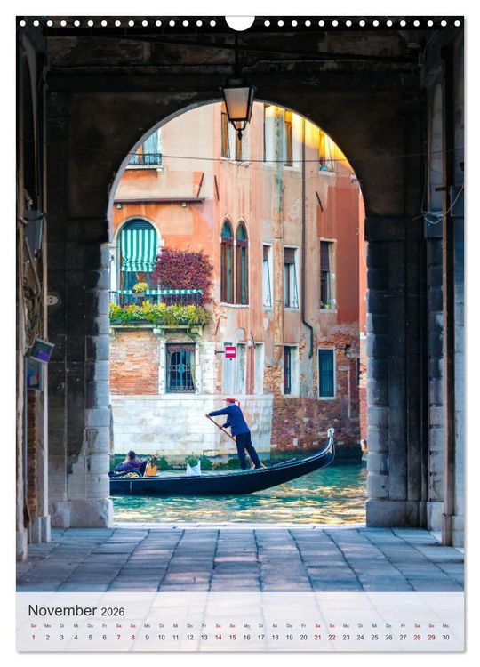 Produktbild: Venezia - La Serenissima repubblica (Wandkalender 2026 DIN A3 hoch), CALVENDO Monatskalender