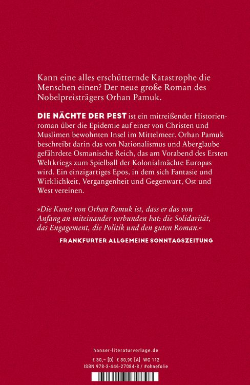 Produktbild: Die N&auml;chte der Pest
