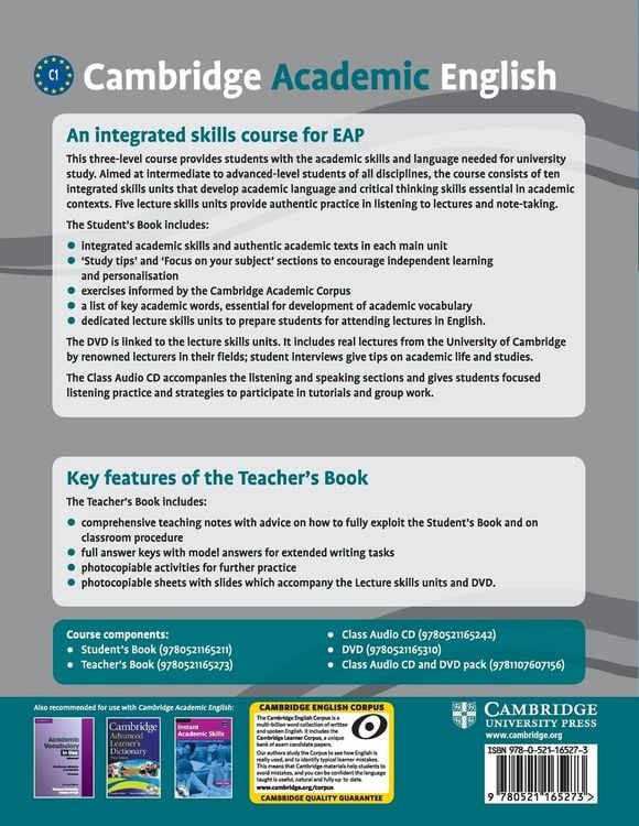 Produktbild: Cambridge Academic English C1 Advanced