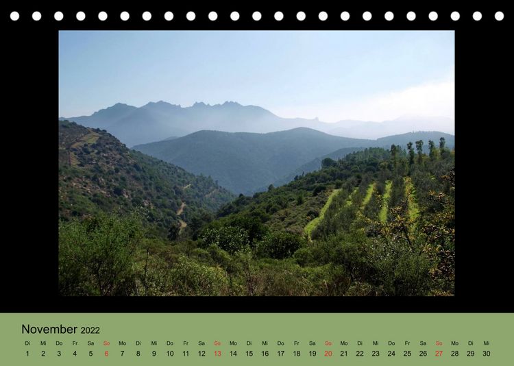 Produktbild: Sardische Landschaften (Tischkalender 2022 DIN A5 quer)