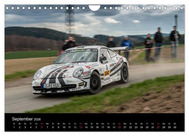 Produktbild: Schnell - Schneller - Rallye (Wandkalender 2026 DIN A4 quer), CALVENDO Monatskalender