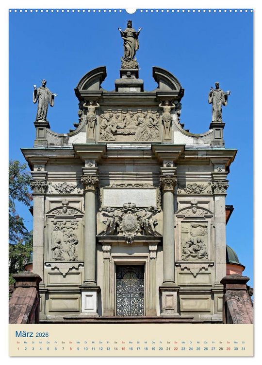 Produktbild: RASTATT (Wandkalender 2026 DIN A2 hoch), CALVENDO Monatskalender