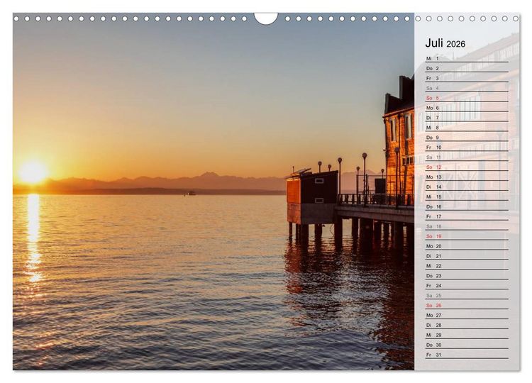 Produktbild: Eine Reise nach Seattle (Wandkalender 2026 DIN A3 quer), CALVENDO Monatskalender