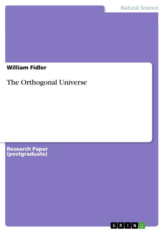 Produktbild: The Orthogonal Universe