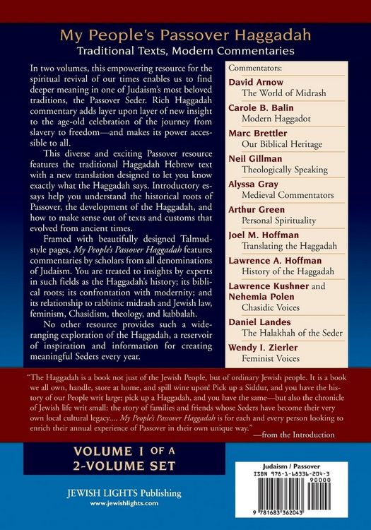 Produktbild: My People's Passover Haggadah Vol 1