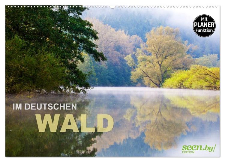 Produktbild: Im Deutschen Wald 2026 - ein Notizkalender (Wandkalender 2026 DIN A2 quer), CALVENDO Monatskalender