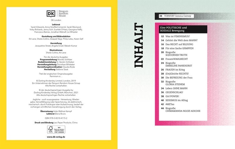 Produktbild: Kernfragen. Feminismus