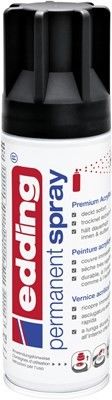 Produktbild: 5200 Permanent Spray, tiefschwarz matt, 200ml Premium Acryllack