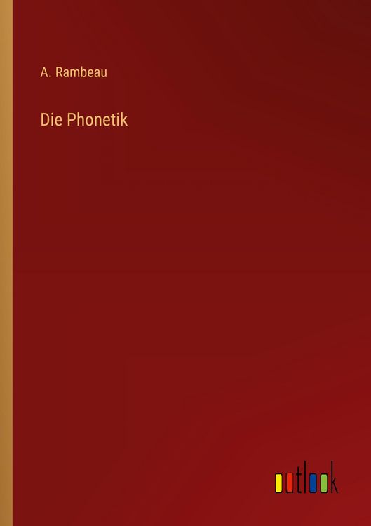 Produktbild: Die Phonetik
