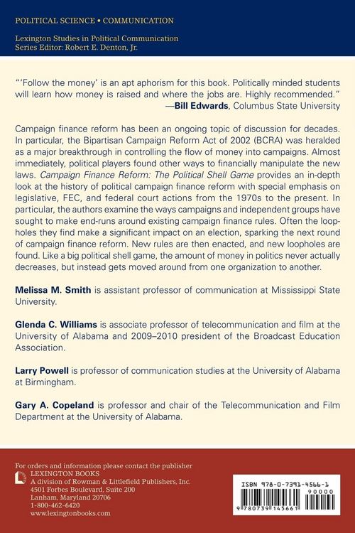 Produktbild: Campaign Finance Reform