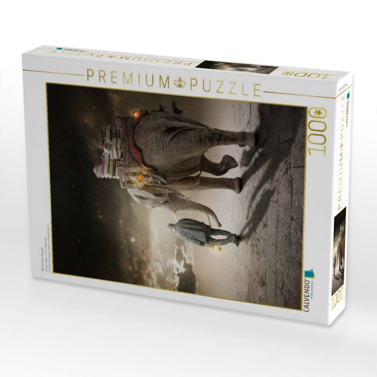 Produktbild: CALVENDO Puzzle Mit leichtem Gep&auml;ck | 1000 Teile Lege-Gr&ouml;&szlig;e 64x48cm Foto-Puzzle f&uuml;r gl&uuml;ckliche Stunden
