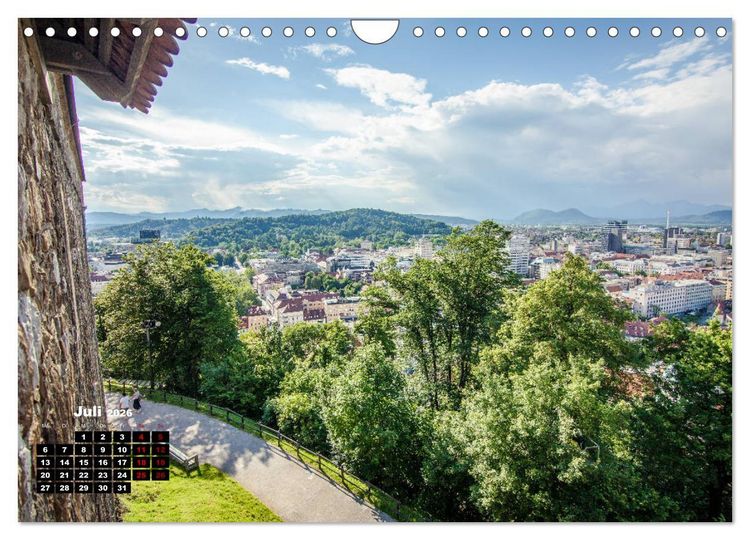 Produktbild: Gr&uuml;nes Slowenien (Wandkalender 2026 DIN A4 quer), CALVENDO Monatskalender
