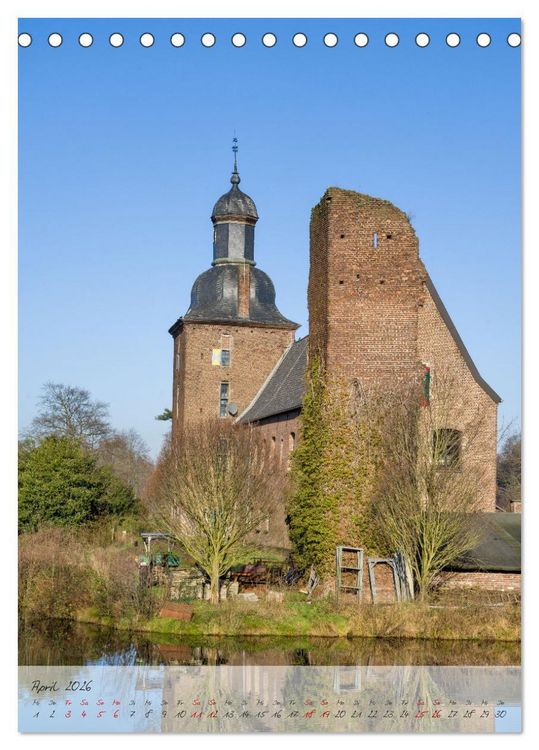 Produktbild: Wegberger Umland (Tischkalender 2026 DIN A5 hoch), CALVENDO Monatskalender