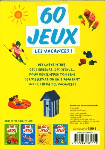Produktbild: Les vacances ! : d&egrave;s 7 ans