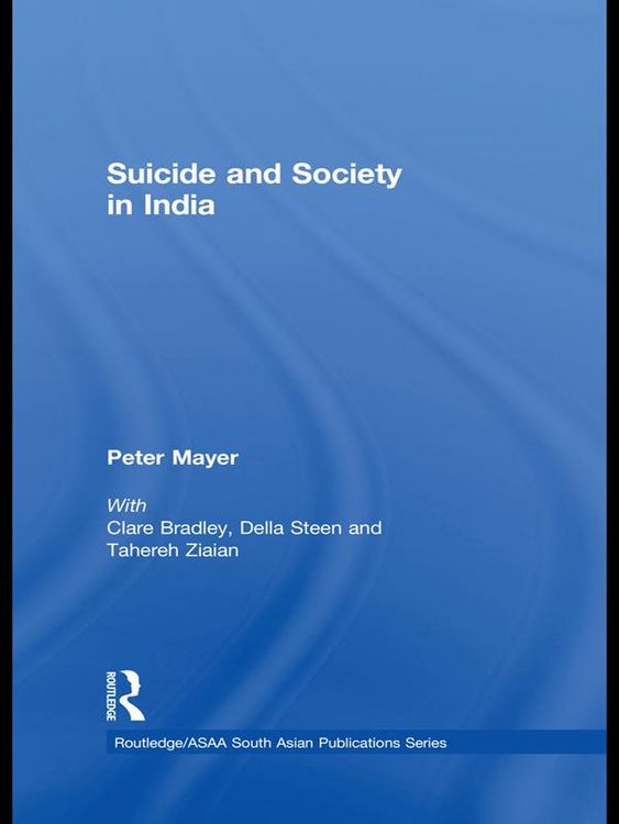 Produktbild: Suicide and Society in India