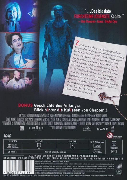 Produktbild: Insidious: Chapter 3