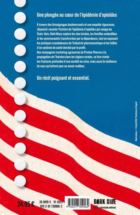 Produktbild: Dopesick : Oxycontin et Big Pharma : anatomie d'un scandale