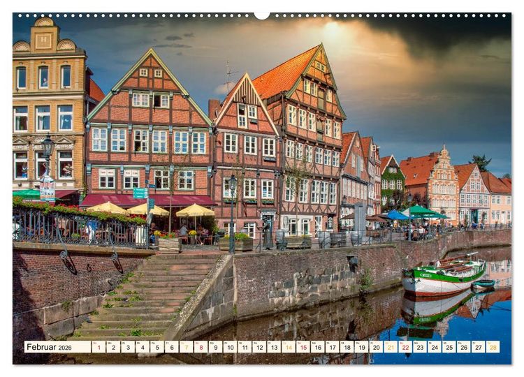 Produktbild: Reise durch Deutschland - Hansestadt Stade (Wandkalender 2026 DIN A2 quer), CALVENDO Monatskalender