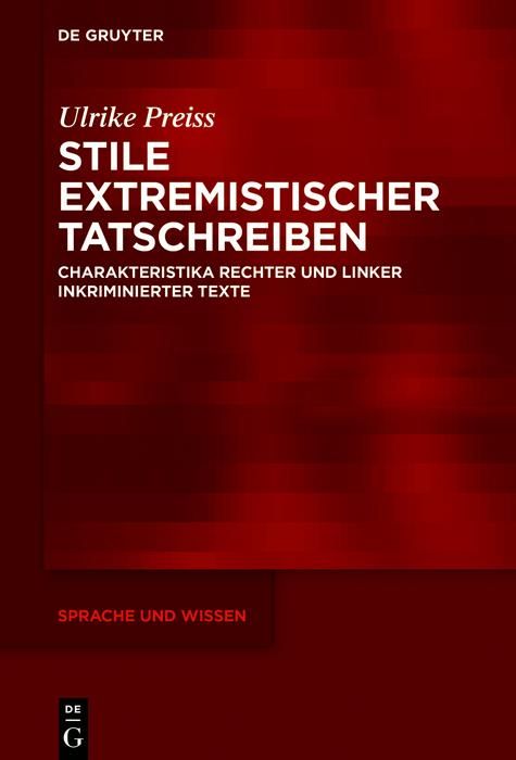 Produktbild: Stile extremistischer Tatschreiben
