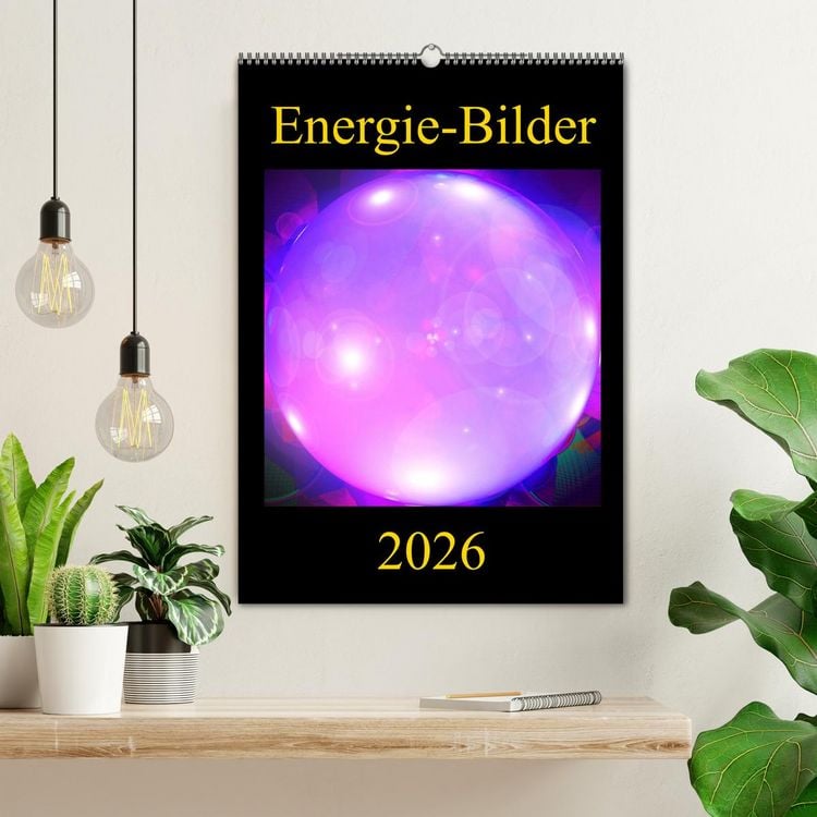 Produktbild: ENERGIE-BILDER (Wandkalender 2026 DIN A2 hoch), CALVENDO Monatskalender