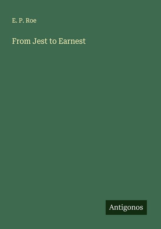Produktbild: From Jest to Earnest