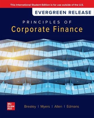 Produktbild: Principles of Corporate Finance: 2025 Release ISE