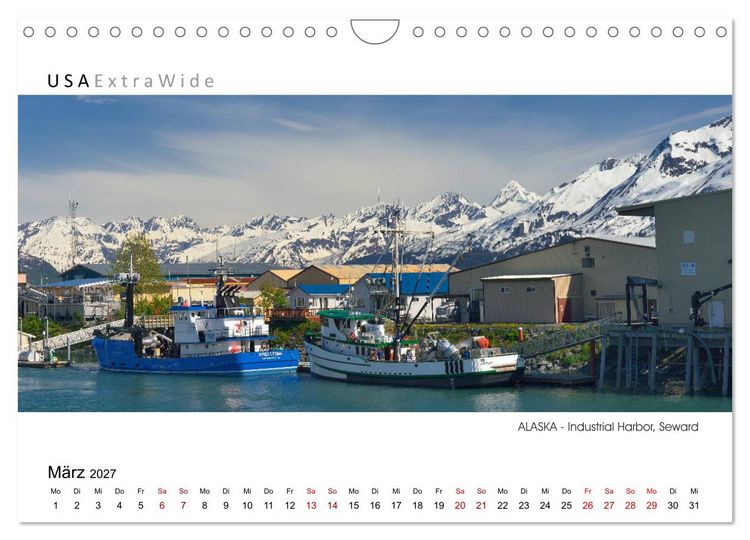 Produktbild: Entdeckungsreise durch ALASKA (Wandkalender 2027 DIN A4 quer), CALVENDO Monatskalender