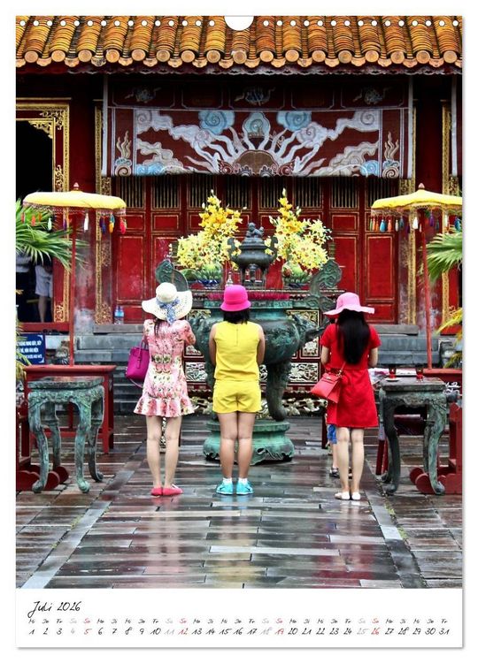 Produktbild: Leben in Vietnam 2026 (Wandkalender 2026 DIN A3 hoch), CALVENDO Monatskalender