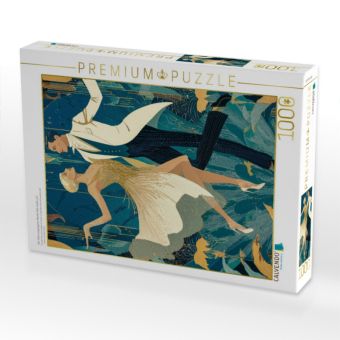 Produktbild: CALVENDO Puzzle Der Glanz vergangener N&auml;chte lebt wieder auf | 1000 Teile Lege-Gr&ouml;&szlig;e 64x48cm Foto-Puzzle f&uuml;r gl&uuml;ckliche Stunden