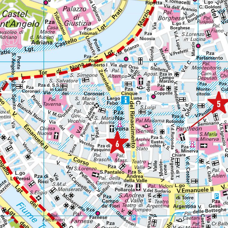Produktbild: MARCO POLO Cityplan Rom 1:12.000