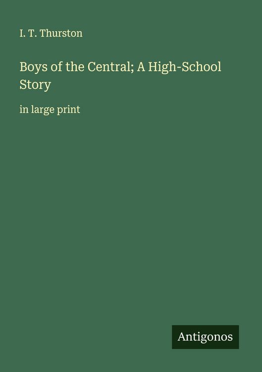 Produktbild: Boys of the Central; A High-School Story