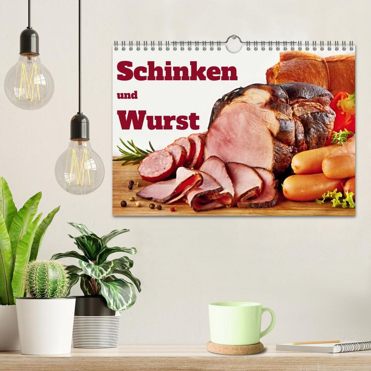Produktbild: Schinken und Wurst (Wandkalender 2026 DIN A4 quer), CALVENDO Monatskalender