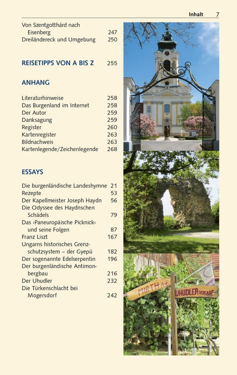 Produktbild: TRESCHER Reisef&uuml;hrer Burgenland