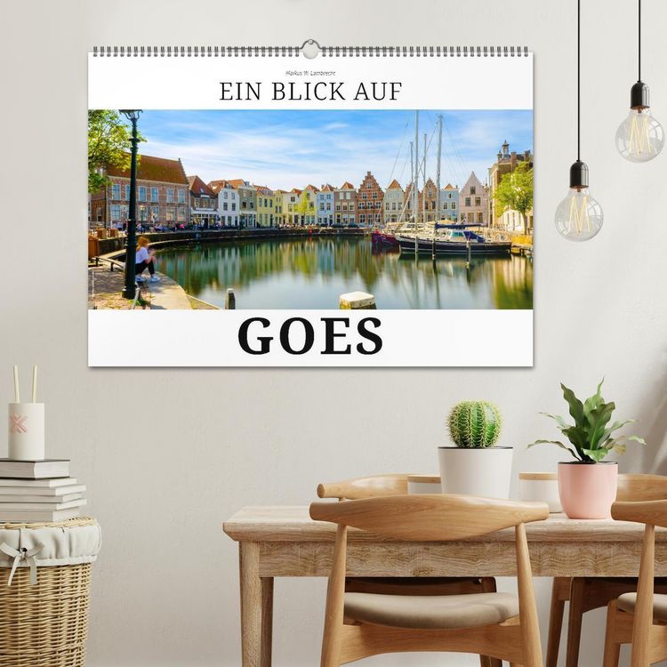 Produktbild: Ein Blick auf Goes (Wandkalender 2026 DIN A2 quer), CALVENDO Monatskalender