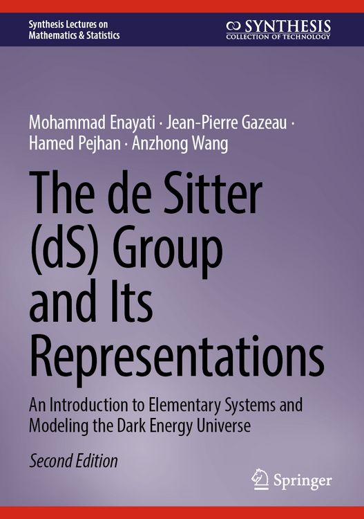 Produktbild: The de Sitter (dS) Group and Its Representations