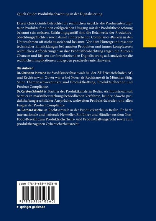 Produktbild: Quick Guide: Produktbeobachtung in der Digitalisierung