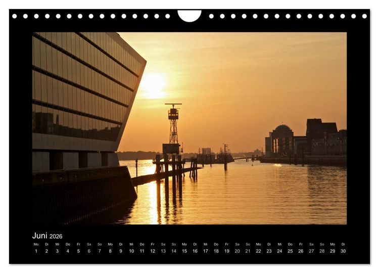 Produktbild: Hamburg - Impressionen (Wandkalender 2026 DIN A4 quer), CALVENDO Monatskalender