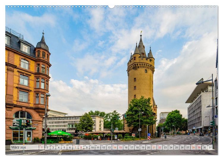 Produktbild: Frankfurt am Main Impressionen (Wandkalender 2026 DIN A2 quer), CALVENDO Monatskalender