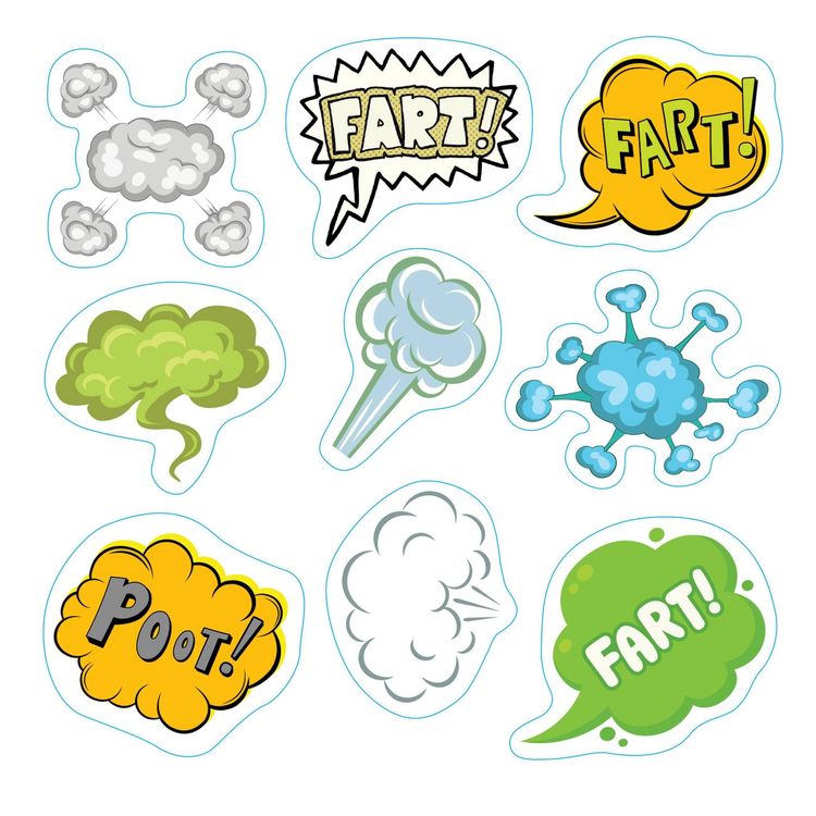 Produktbild: Farting Sloth (& Friends) Stickers