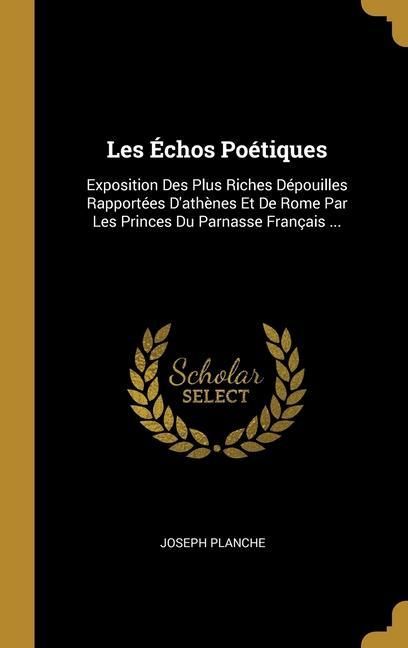 Produktbild: Les &Eacute;chos Po&eacute;tiques