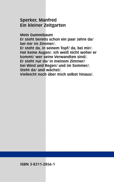 Produktbild: Ein kleiner Zeitgarten