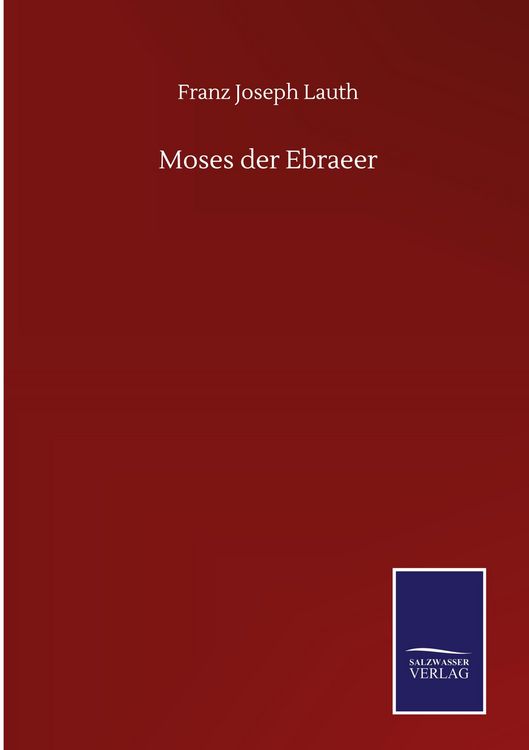 Produktbild: Moses der Ebraeer
