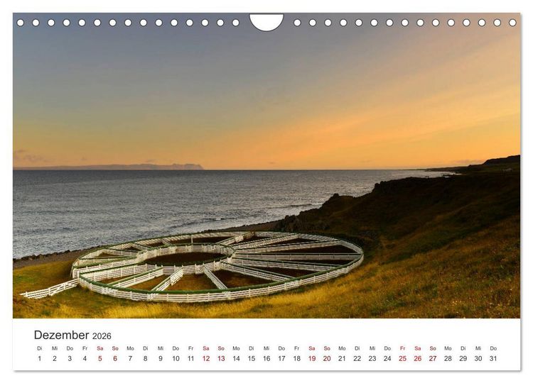 Produktbild: Landschaftstr&auml;ume in den Westfjorden (Wandkalender 2026 DIN A4 quer), CALVENDO Monatskalender