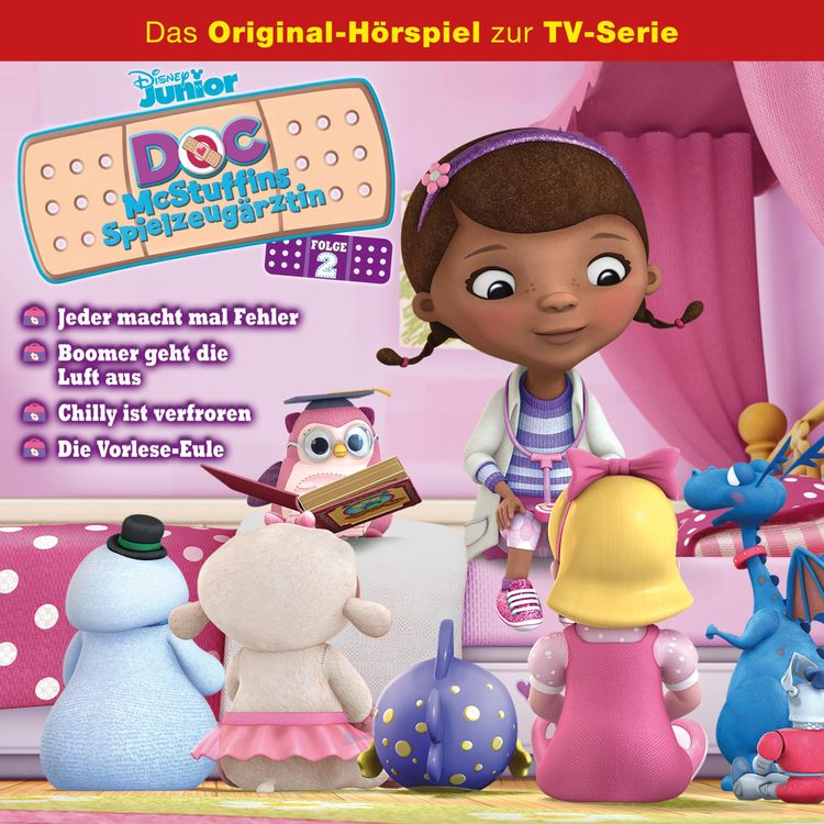 Produktbild: 02: Jeder macht mal Fehler / Boomer geht die Luft aus / Chilly ist verfroren / Die Vorlese-Eule (H&ouml;rspiel zur Disney TV-Serie)