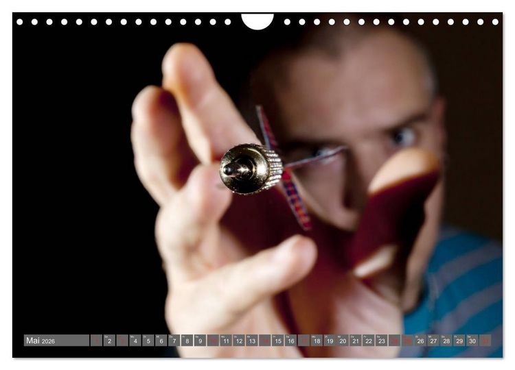 Produktbild: Darts. Konzentration - Sport - Spannung (Wandkalender 2026 DIN A4 quer), CALVENDO Monatskalender