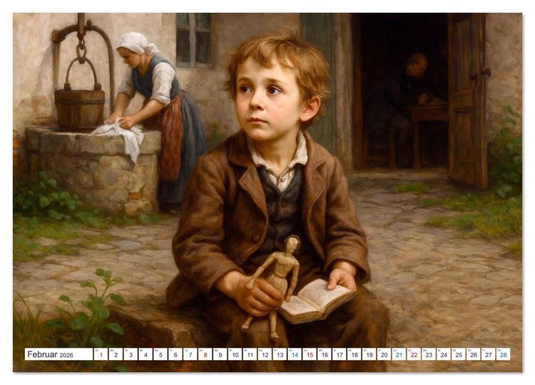 Produktbild: Hans Christian Andersen. Sein Leben, seine Werke (Wandkalender 2026 DIN A3 quer), CALVENDO Monatskalender