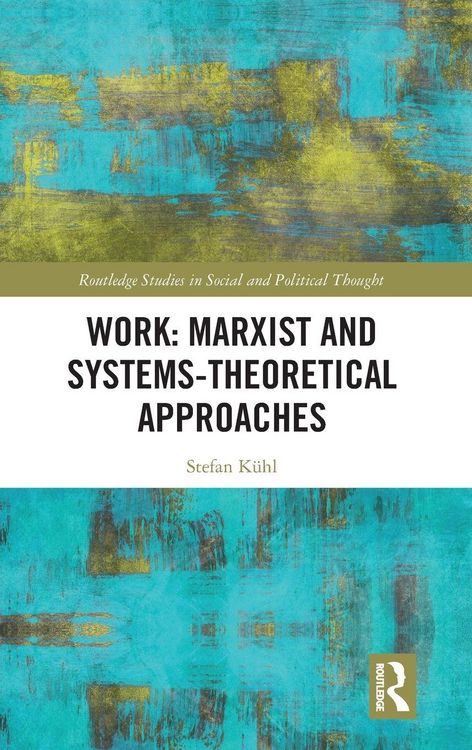 Produktbild: Work: Marxist and Systems-Theoretical Approaches